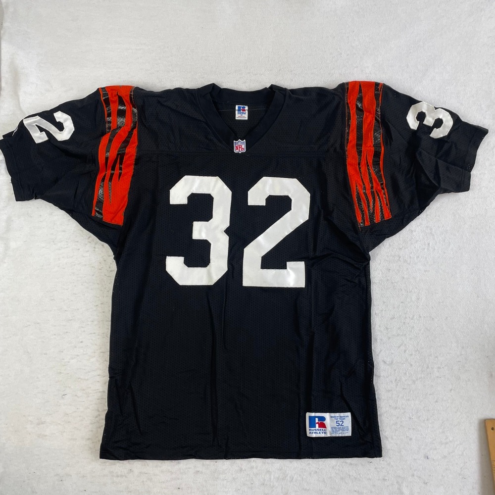 Russell Athletic Ki-Jana Carter Cincinnati Bengals Jersey 52 Black Vintage NFL
